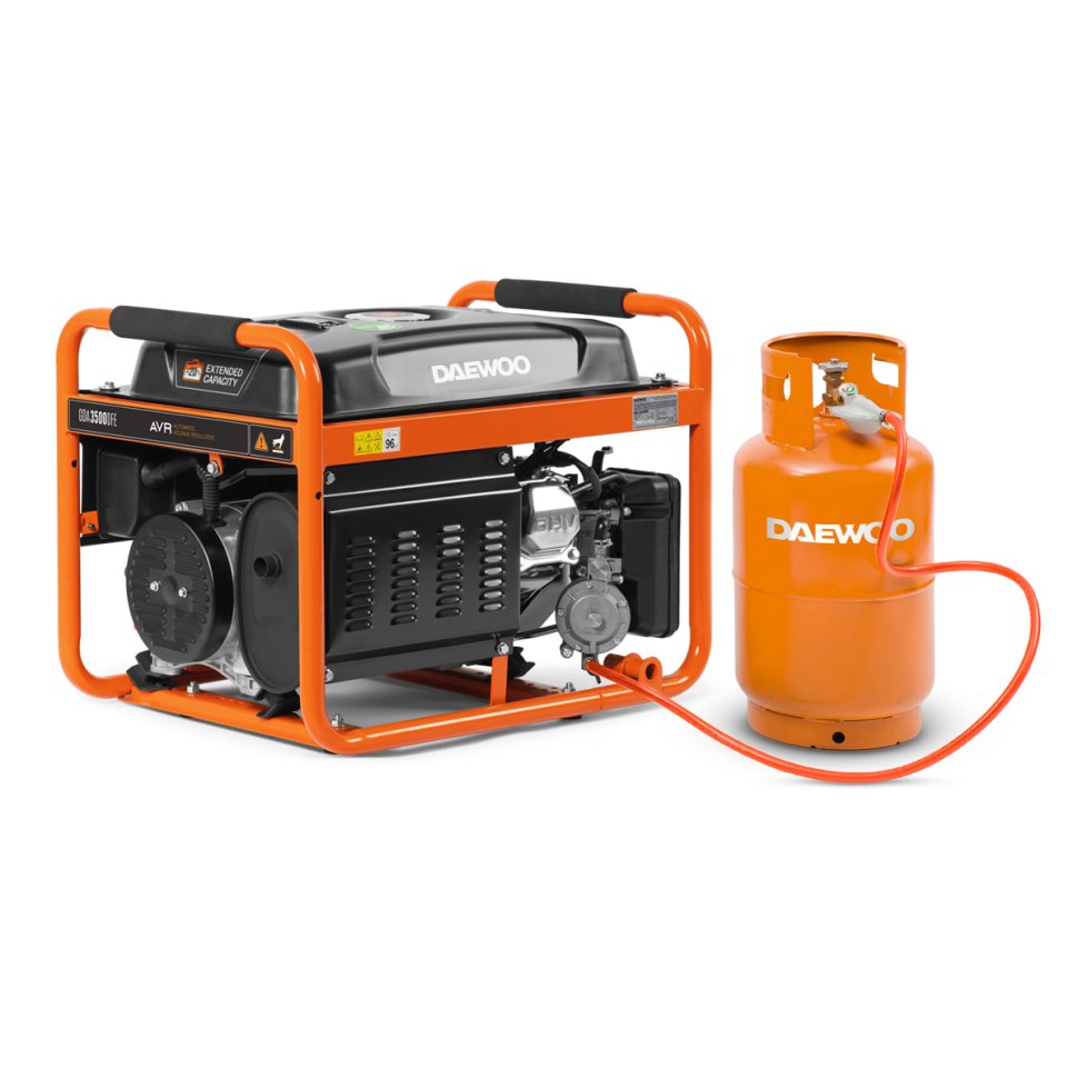 Генератор бензиновый газовый Daewoo GDA 3500 DFE