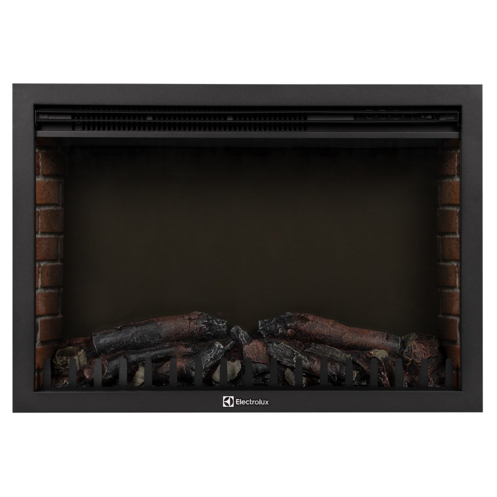 Каминокомплект Firelight Bricks 30 с очагом Electrolux EFP/P-3020LS N камень белый/белая эмаль