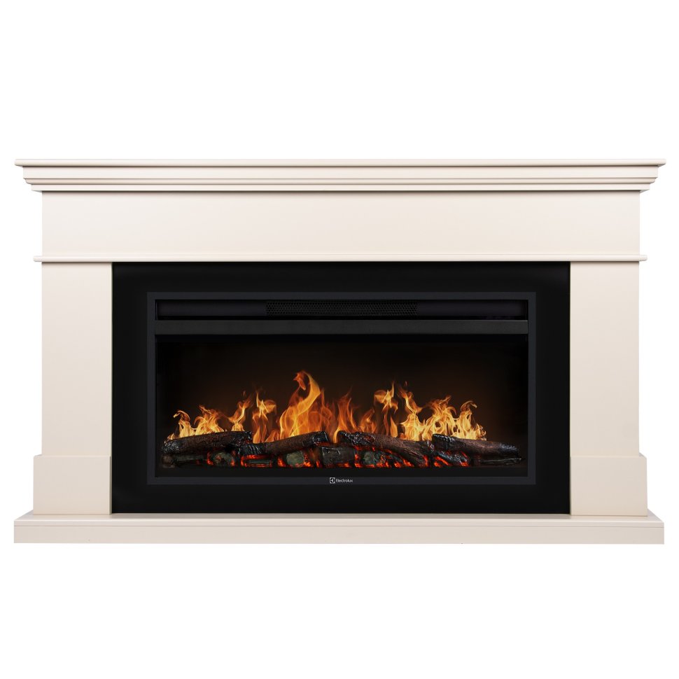 Каминокомплект Firelight California 42/40/36 + очаг Electrolux EFP/P-4220LS молочный