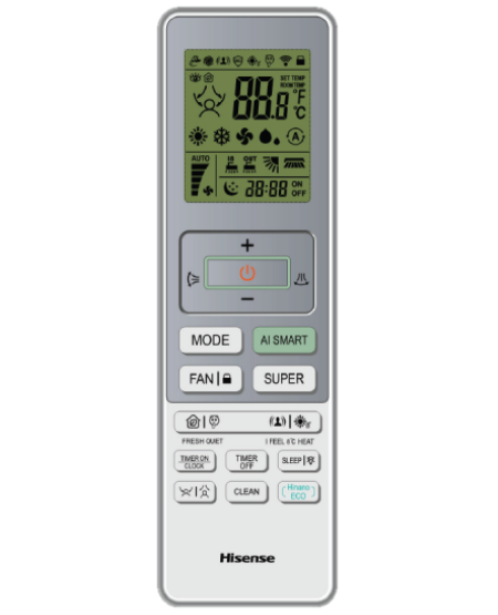 Кондиционер Hisense AS-10UW4RXVQF00G/AS-10UW4RXVQF00W Air Sensation Superior DC Inverter