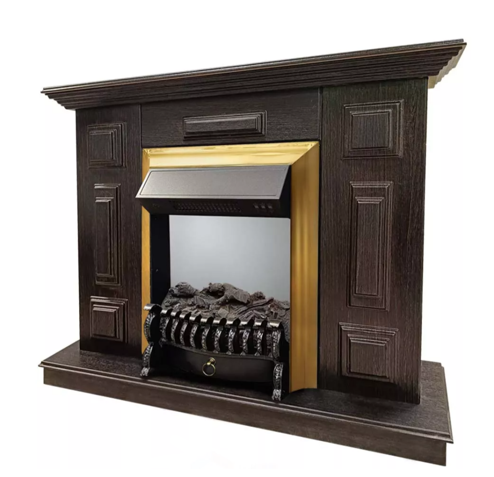 Каминокомплект Хорошие Камины Юпитер с очагом RealFlame Fobos Lux BR S венге