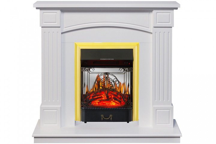 Каминокомплект Royal Flame Boston c очагом Majestic FX M Brass