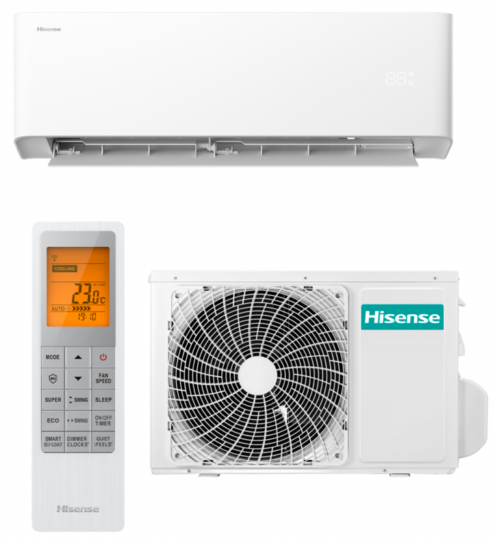 Кондиционер Hisense AS-07HW4RLCHA00 Vibe Classic A New 2026 WI-FI