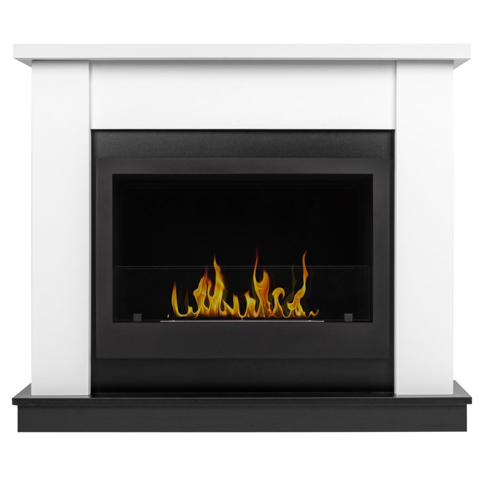 Биокамин Firelight BFP/P-1015 XS+Canto Long белый черный