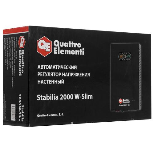 Стабилизатор напряжения Quattro Elementi Stabilia 2000 W-Slim