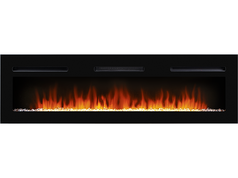 Каминокомплект Firelight Suprema Long с очагом Electrolux Infinity EFP/P-1600ULS белый/черный