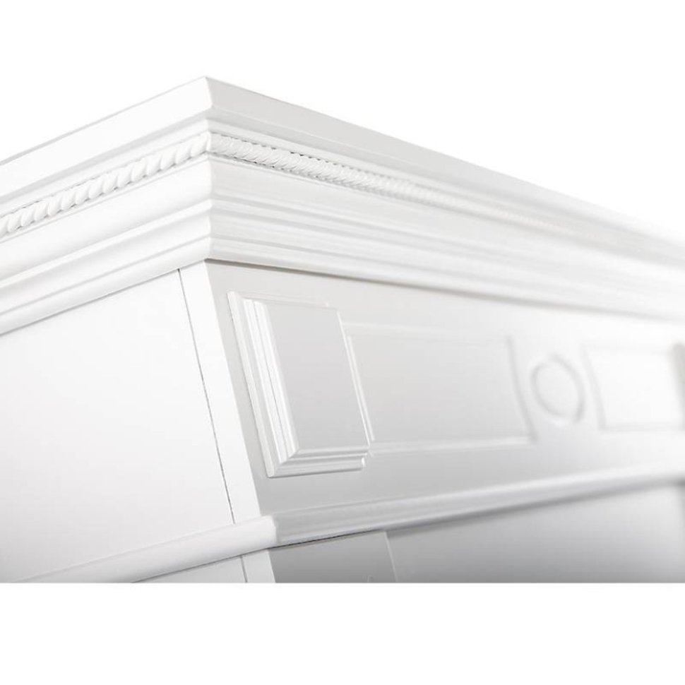 Каминокомплект Firelight Bianco 30 с очагом Electrolux EFP/P-3020LS N белый р/в