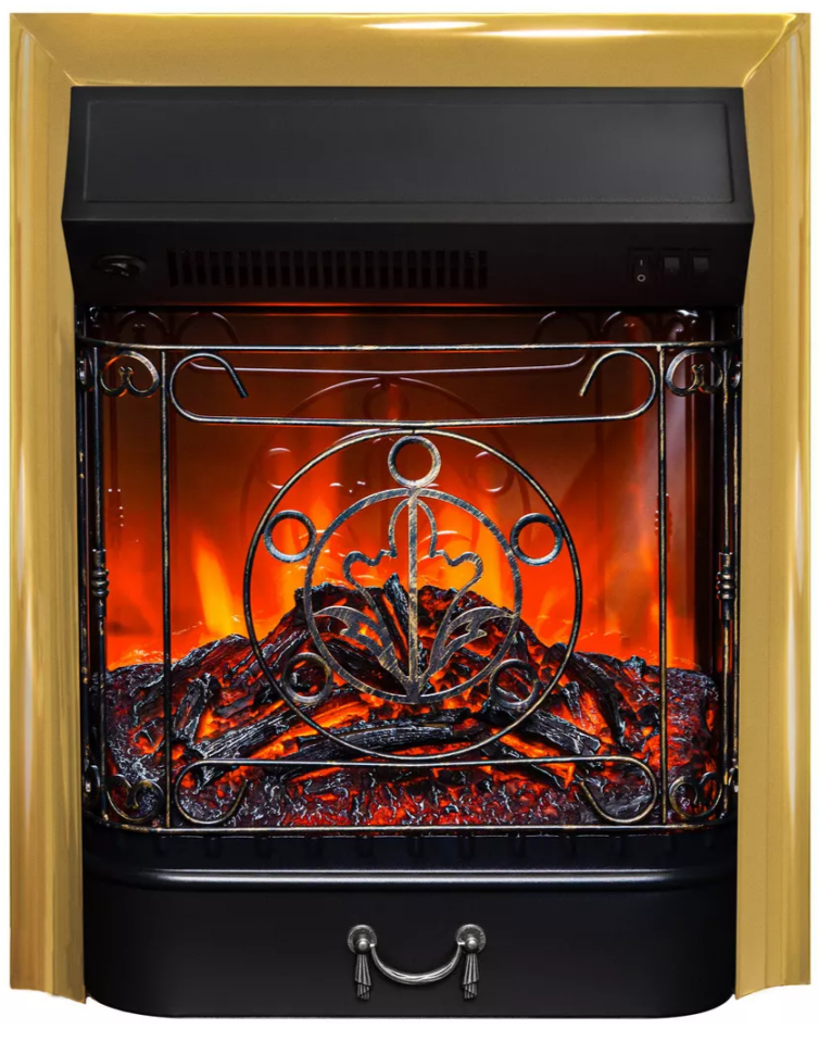 Каминокомплект Хорошие Камины Юпитер с очагом RealFlame Majestic Lux BR S мрамор