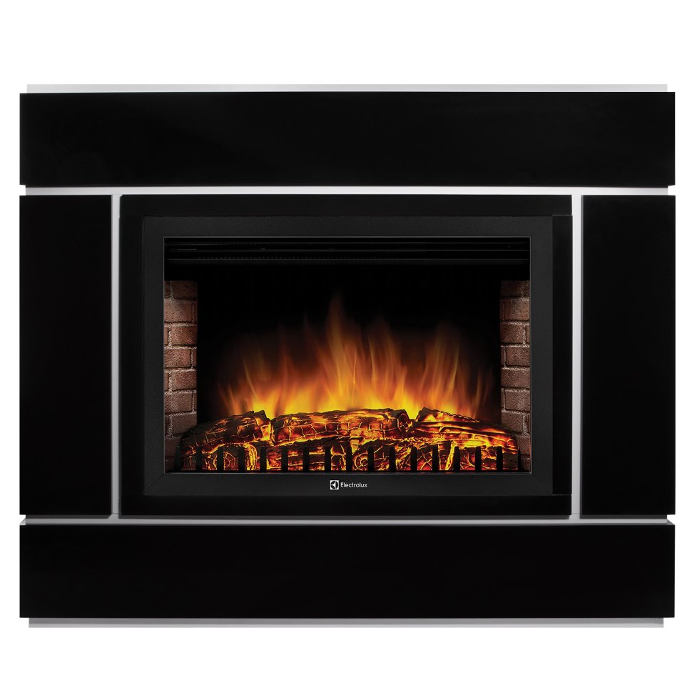 Каминокомплект Firelight Lacado 30 с очагом Electrolux EFP/P-3020LS черный