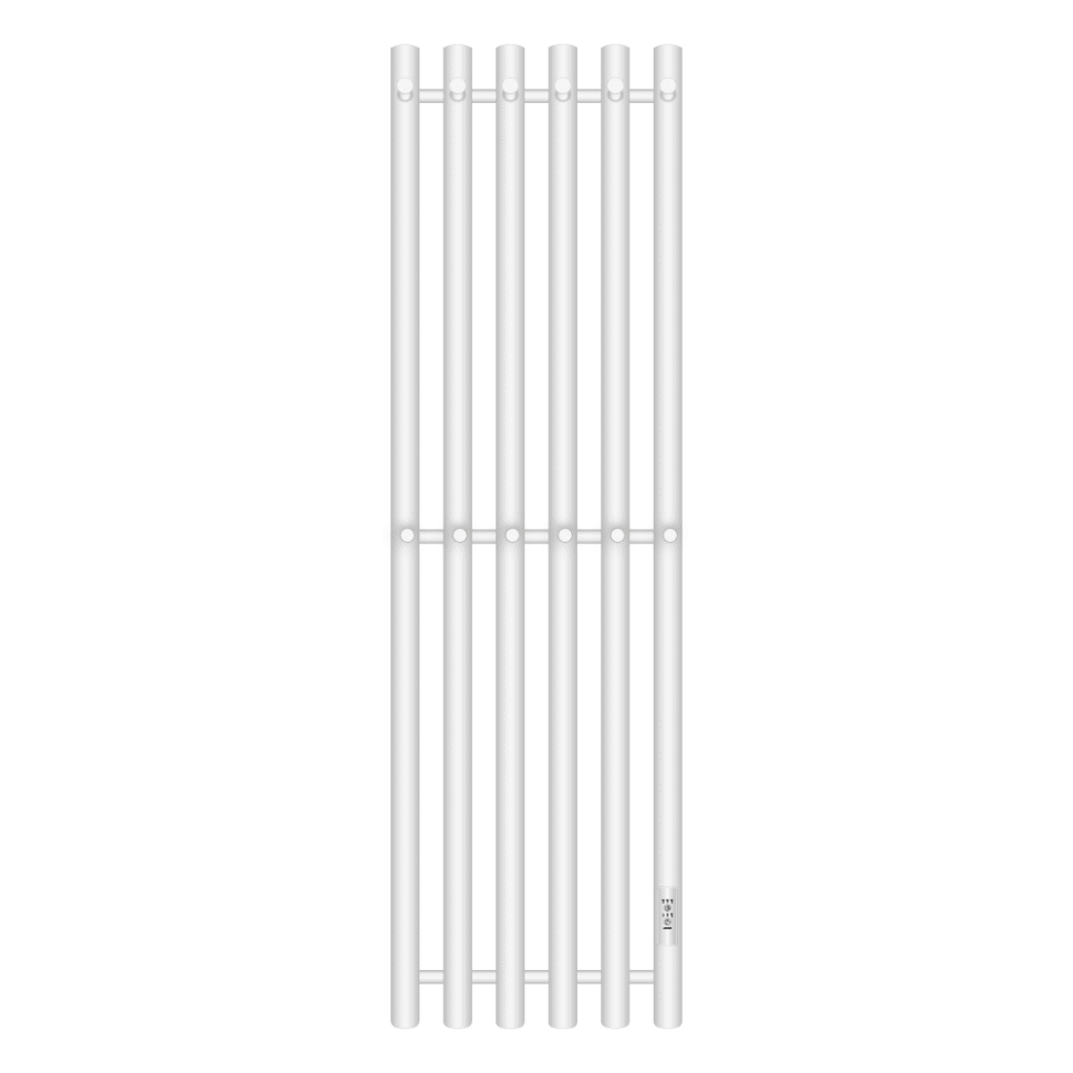 Электрический полотенцесушитель Primoclima Sol R E White 120*30 6