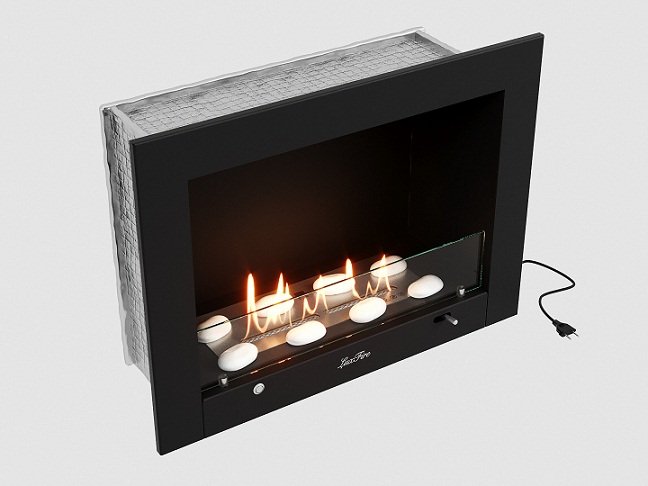 Встроенный портальный биокамин Lux Fire Фаер Бокс 3 25.5 ПБ-ФБ-3-25.5