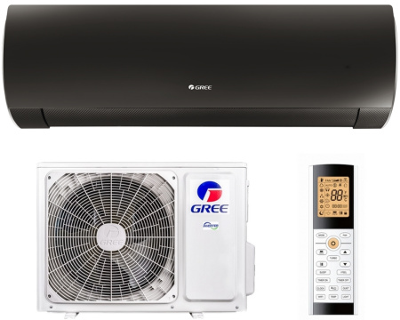 Кондиционер Gree GWH12ACC-K6DNA1F(LCLH) Lyra Inverter Black