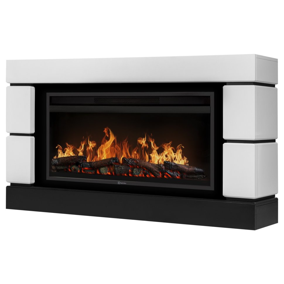 Каминокомплект Firelight Moderno 42/40/36 + очаг Electrolux EFP/P-4220LS белый