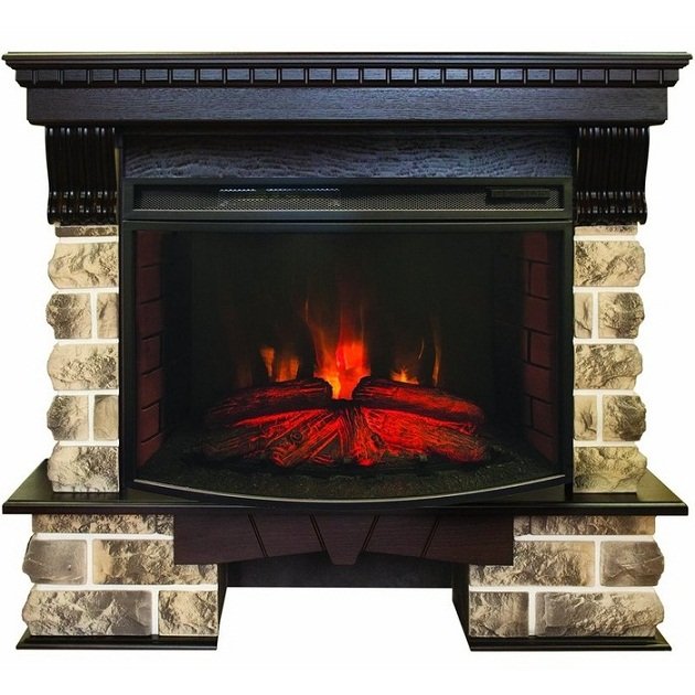 Каминокомплект RealFlame Kansas 33 с очагом Firespace 33W S IR