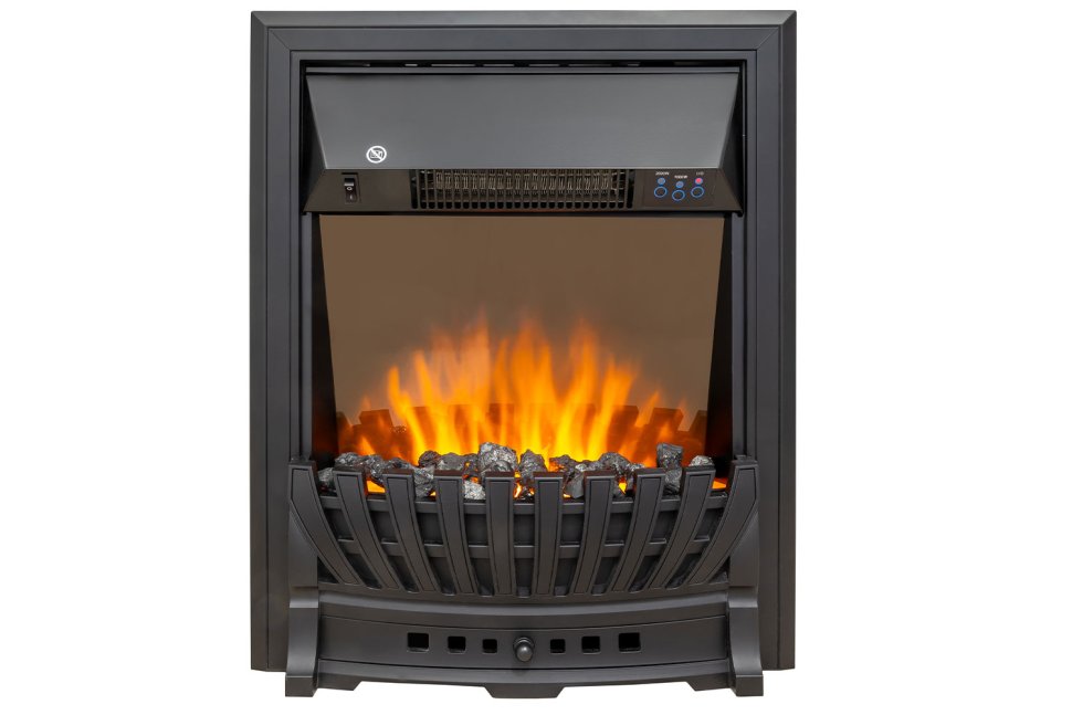 Каминокомплект Royal Flame Modern (Разборный) с очагом Aspen Black белый с черным