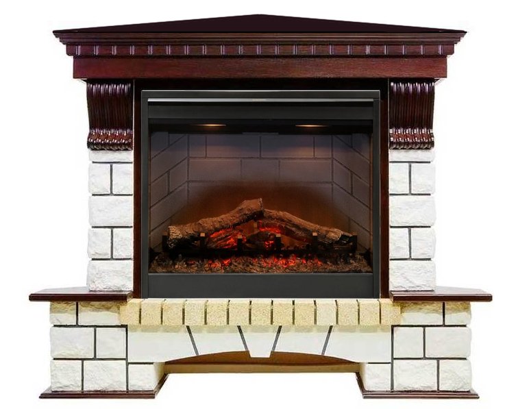 Каминокомплект Dimplex Pierre Luxe универсальный угловой с очагом Symphony 2608