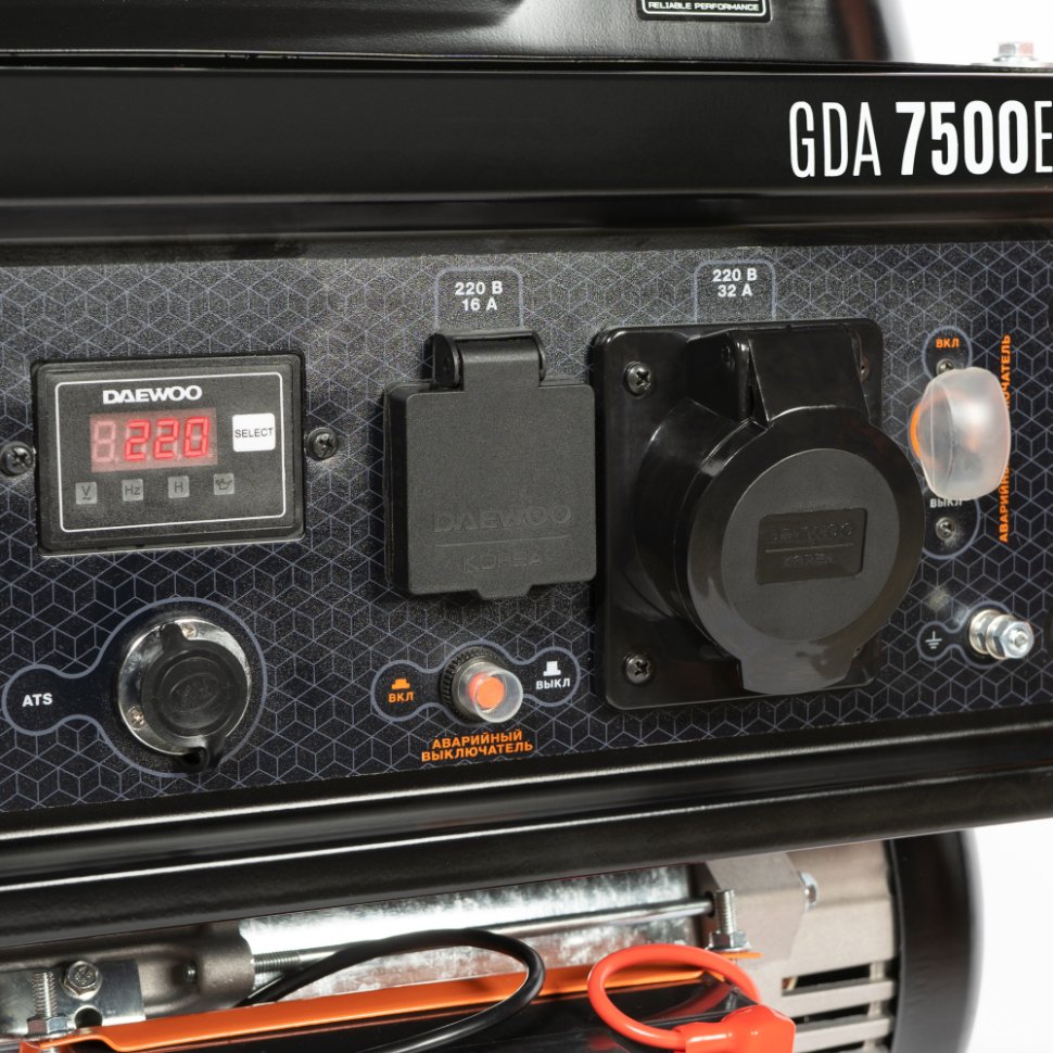 Генератор бензиновый Daewoo GDA 7500E