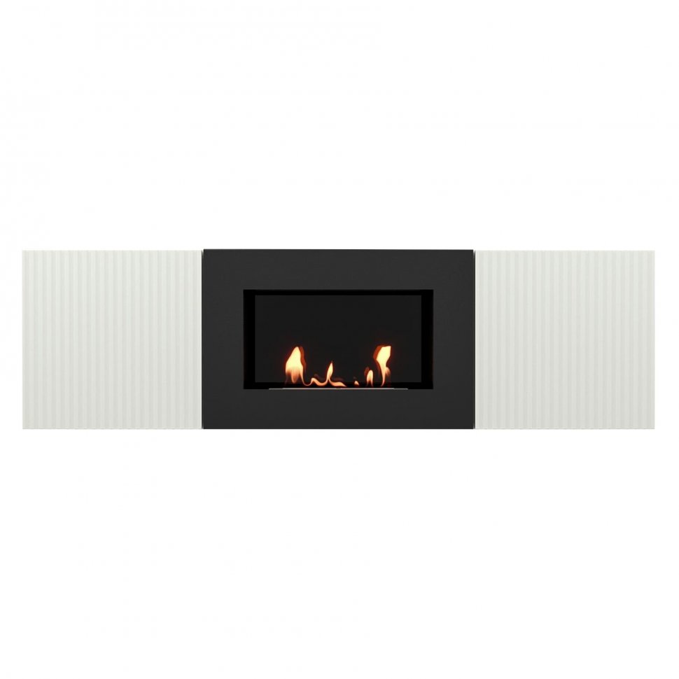 Тумба с биокамином Firelight BFP/P-1400L белый
