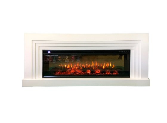 Каминокомплект Interflame Сильвер с очагом FreeSpace 50 LED FX QZ