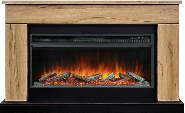 Каминокомплект Royal Flame Bergen с очагом Vision 42 LOG LED дуб галифакс