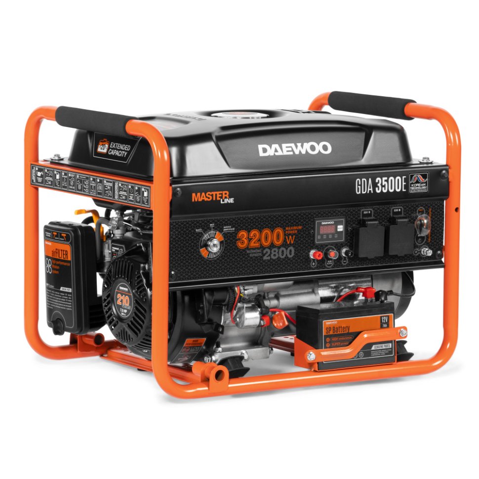 Генератор бензиновый Daewoo GDA 3500E