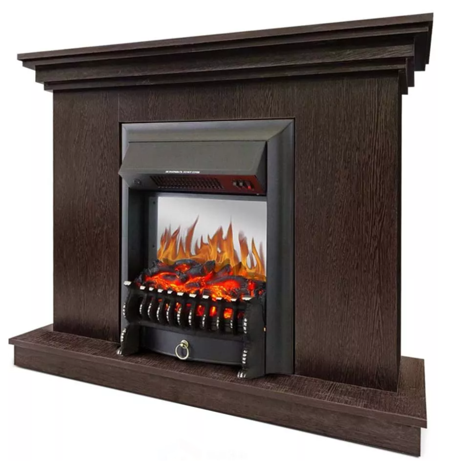 Каминокомплект Хорошие Камины Марс с очагом Royal Flame Fobos FX M Black венге