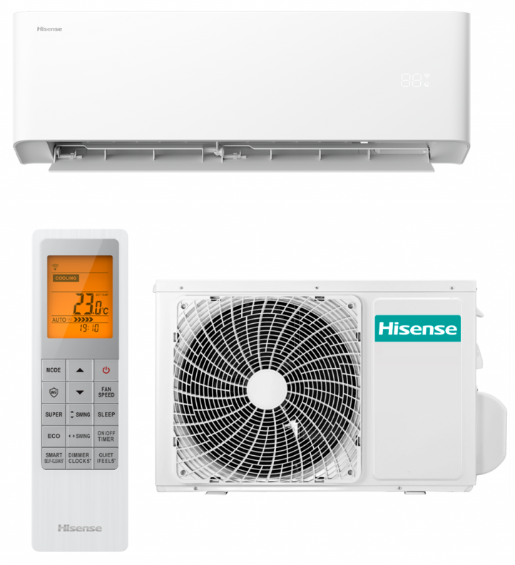 Кондиционер Hisense AS-12HW4RGUHA00 Vibe Classic A New 2026 Wi-Fi
