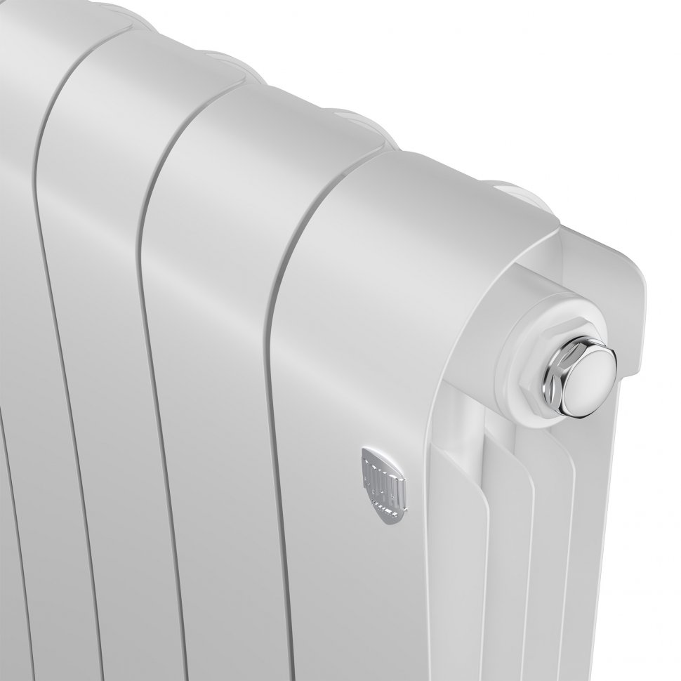 Биметаллический радиатор отопления Royal Thermo Infinity 500 4 секции Bianco Traffico
