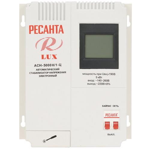 Стабилизатор напряжения Ресанта АСН-5000H/1-Ц Lux