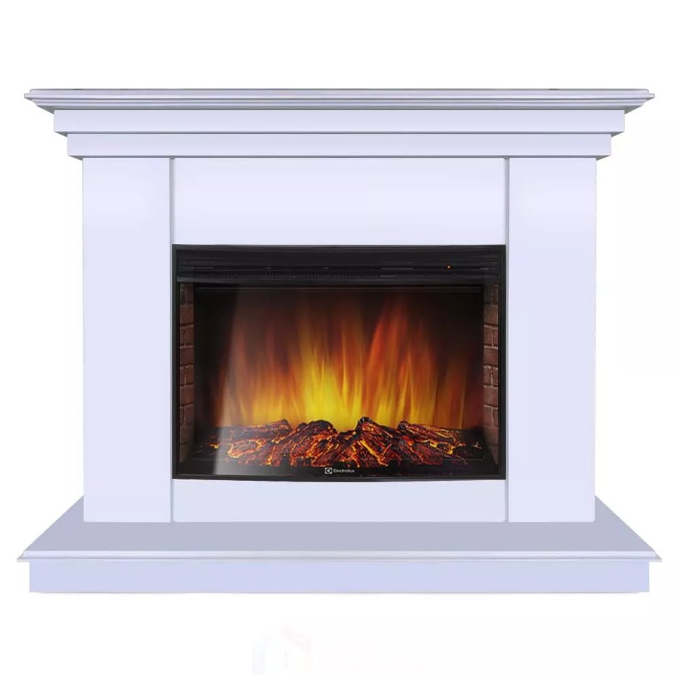 Каминокомплект Хорошие Камины Марс с очагом Electrolux Sphere Plus EFP/P-2720RLS белый