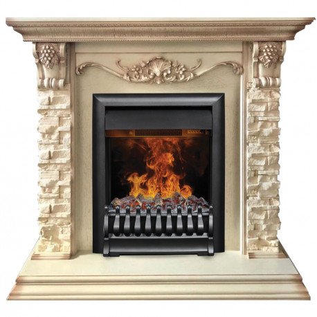 Каминокомплект RealFlame Patricia WT с очагом 3D Oregan