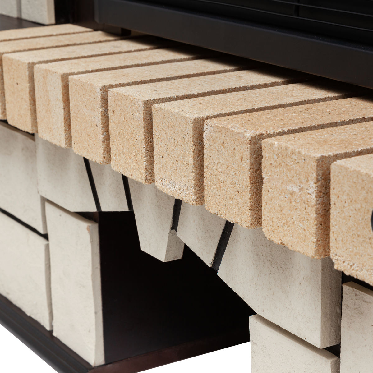 Электрокамин RealFlame Stone STD AO античный дуб с очагом Fobos Lux Black
