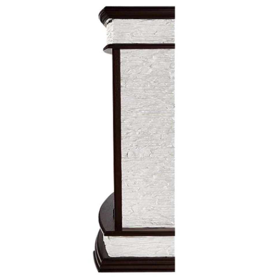 Каминокомплект Firelight Scala Classic с очагом Electrolux EFP/P-1020LS сланец скалистый белый/тёмный дуб