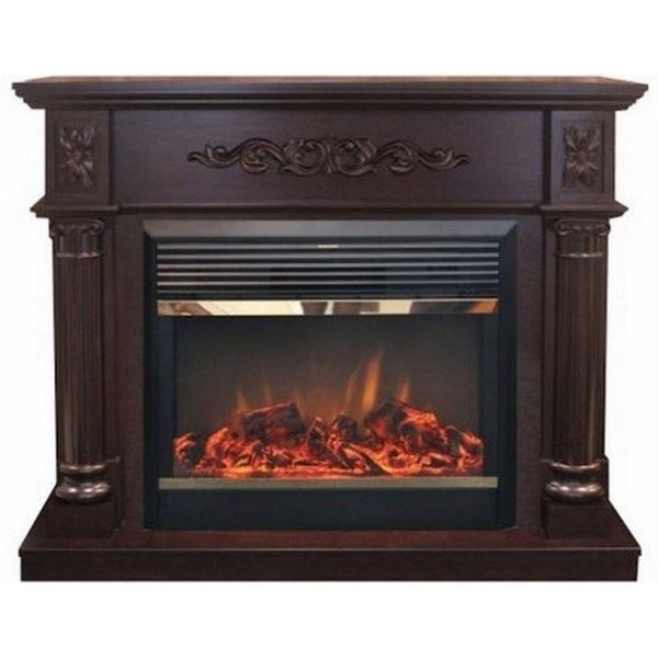 Каминокомплект RealFlame Silvia 26 AO с очагом MoonBlaze LUX Brass
