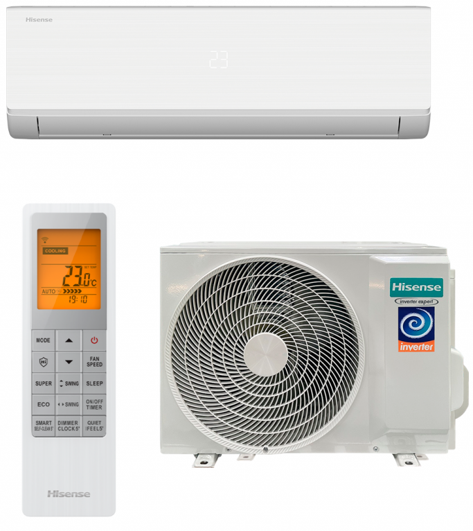 Кондиционер Hisense AS-18UW4RMSHB01 Vibe DC Inverter 2026 Wi-Fi