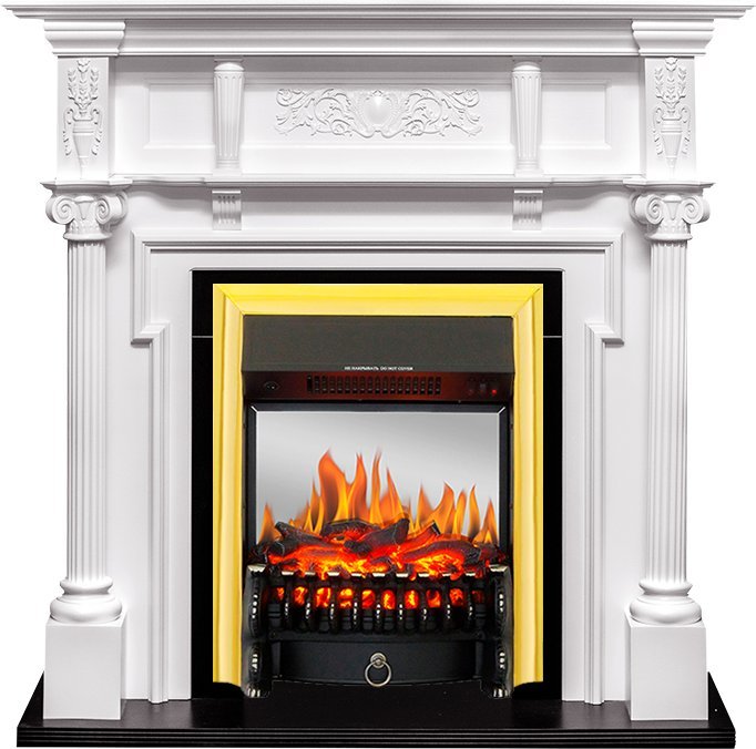 Каминокомплект Royal Flame Oxford c очагом Fobos FX M Brass