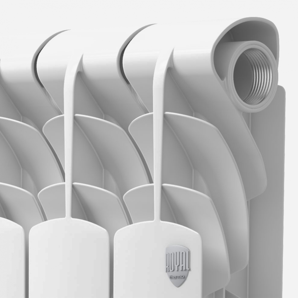 Алюминиевый радиатор отопления Royal Thermo Revolution 350 6 секций