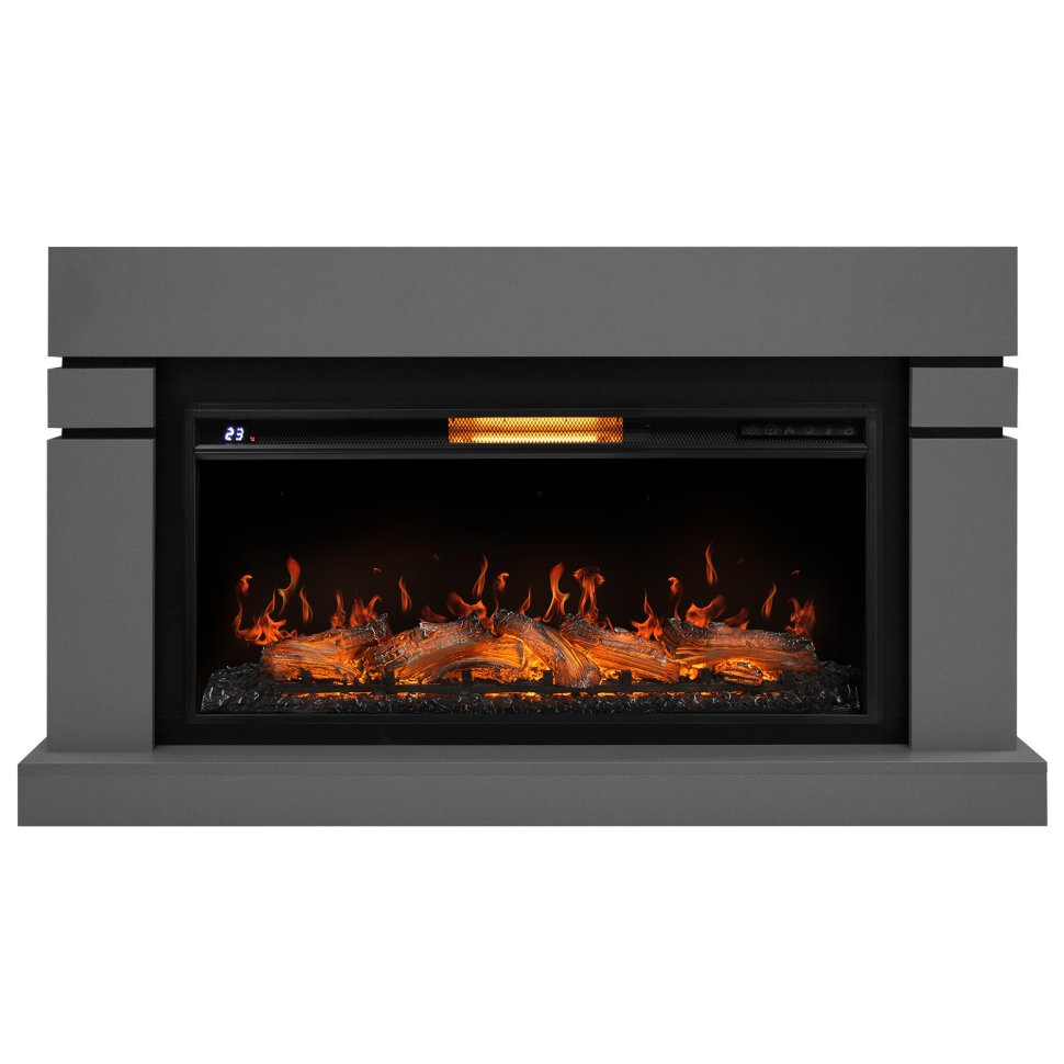 Каминокомплект Firelight Lindos 42/40/36 + очаг Electrolux EFP/P-4220LS светло-серый р/в