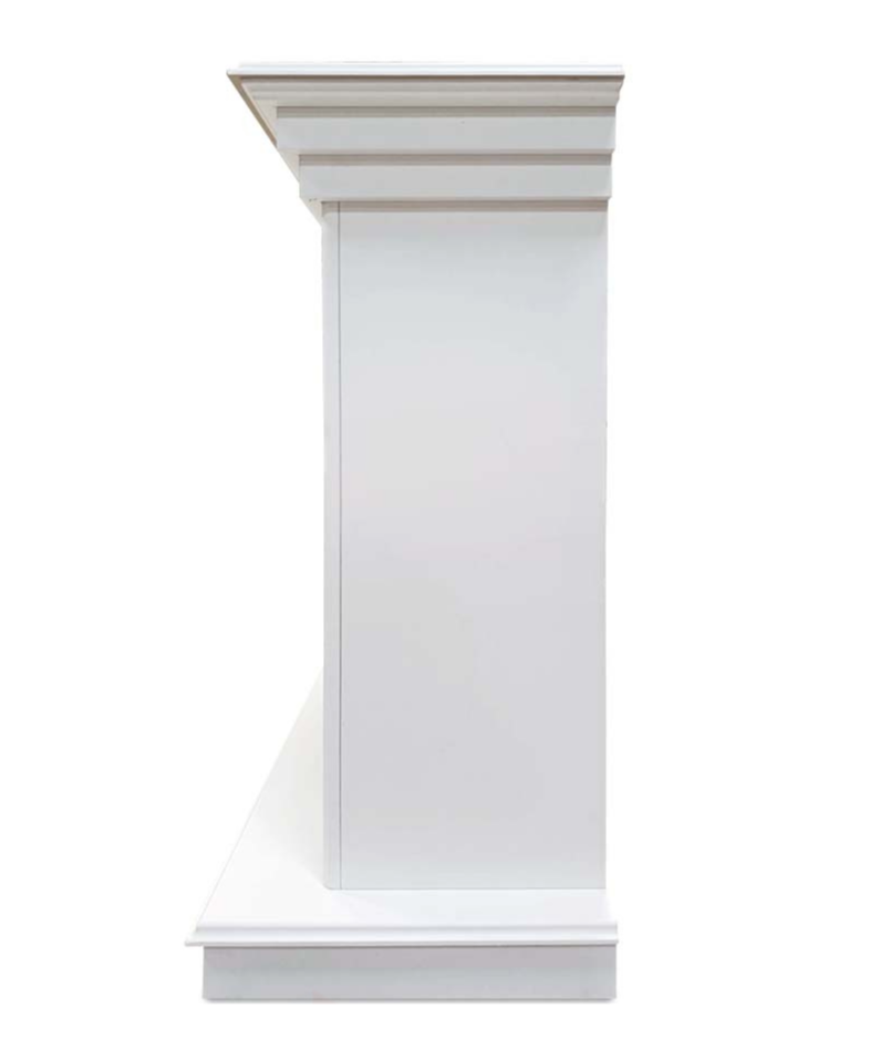 Каминокомплект Хорошие Камины Марс с очагом Royal Flame Fobos FX Brass белый