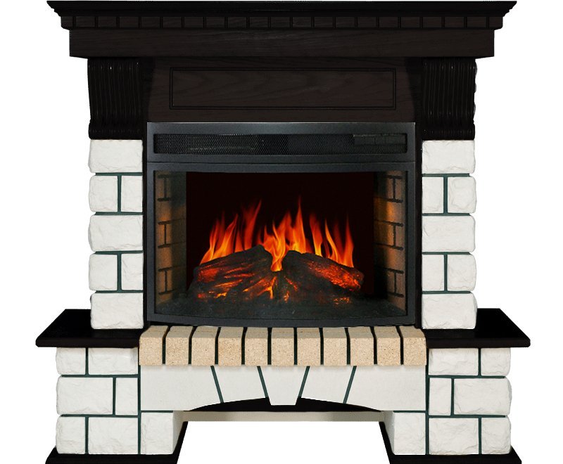 Каминокомплект Royal Flame Pierre Luxe c очагом Dioramic 25 FX