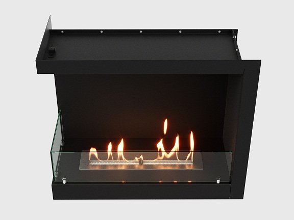 Встроенный биокамин Lux Fire Угловой 755 М