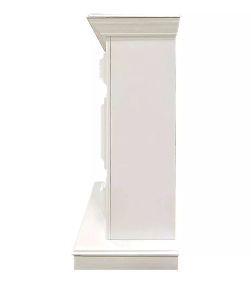 Каминокомплект Хорошие Камины Юпитер с очагом Royal Flame Fobos FX Brass белый