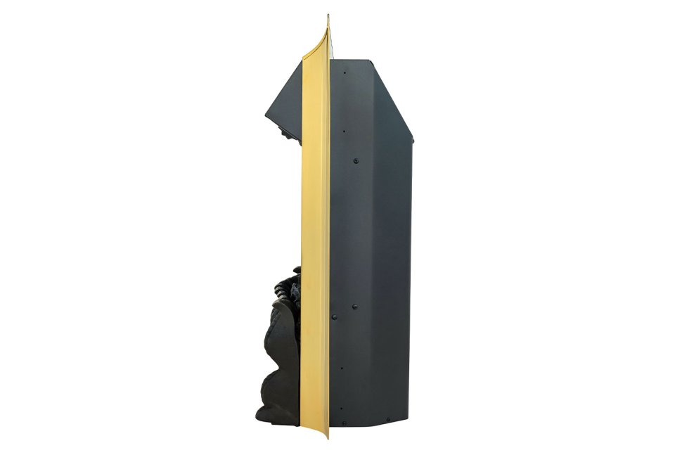 Каминокомплект Royal Flame California STD CRM (Разборный) с очагом Fobos FX M Brass санд смоук