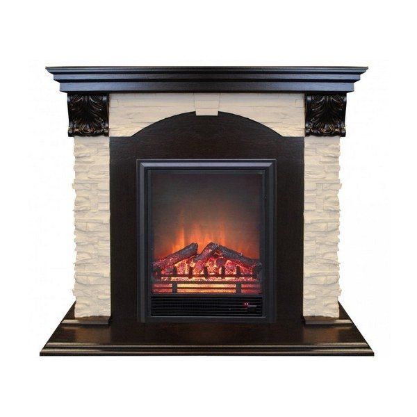 Каминокомплект RealFlame Dublin LUX STD/EUG DN с очагом Eugene