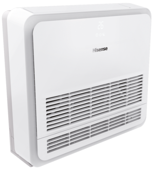 Напольно-потолочная сплит-система Hisense AKT-12UR4RK8/AUW-12U4RS8 Heavy DC Inverter R32 Wi-Fi