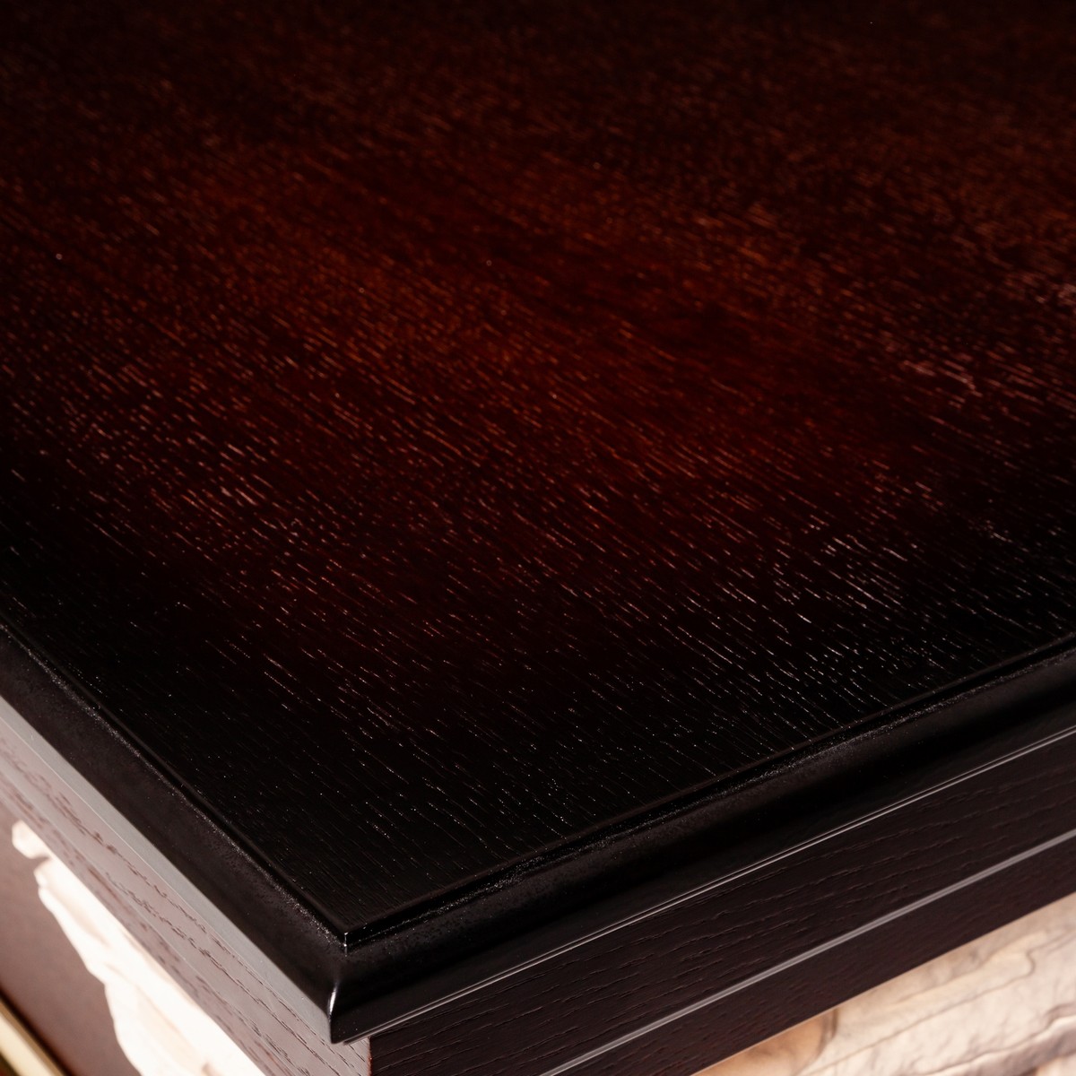 Электрокамин RealFlame Dublin Corner Rock AO античный дуб с очагом Fobos Lux Black