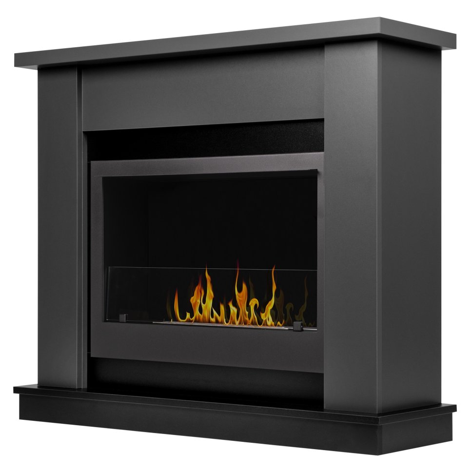 Биокамин Firelight BFP/P-3020+Canto Long графит черный