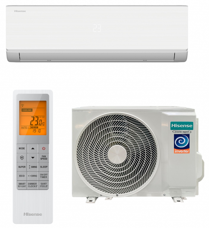 Кондиционер Hisense AS-07UW4RYRHB00 Vibe DC Inverter 2026 Wi-Fi