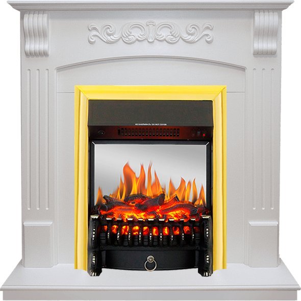 Каминокомплект Royal Flame Sorrento c очагом Fobos FX M Brass