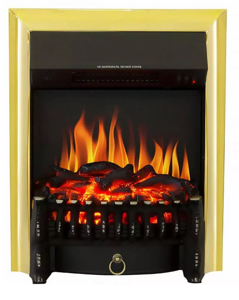 Каминокомплект Хорошие Камины Марс с очагом Royal Flame Fobos FX Brass белый